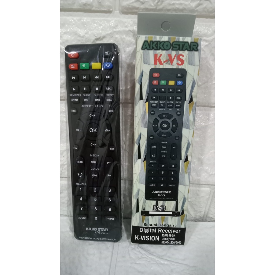 Jual Akko Star Remote Receiver K Vision KVS Shopee Indonesia