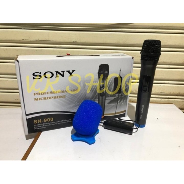 Jual MIC WIRELESS SONY SN 900 HANDHELD SONY SN900 CHARGE SINGLE ...