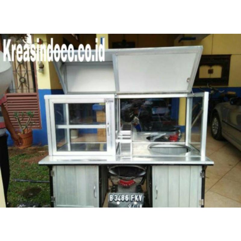 Jual Gerobak Motor Keliling Jualan Alumunium Shopee Indonesia