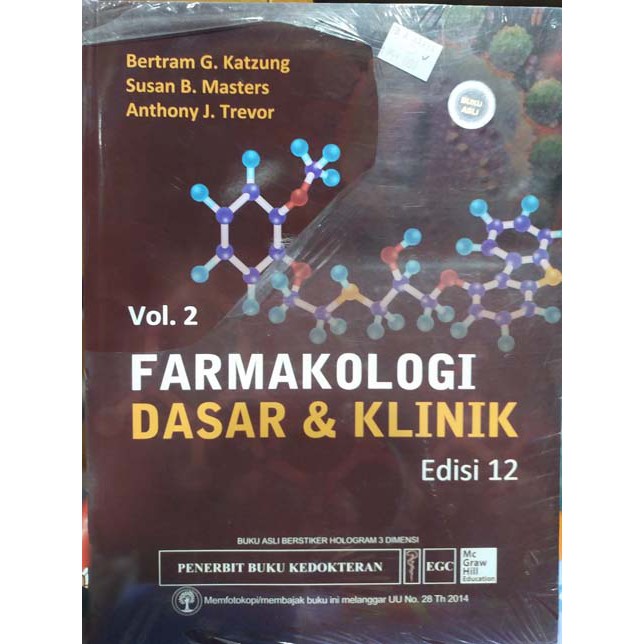 Jual Farmakologi Dasar & Klinik Edisi 12 Vol 1 & 2 | Shopee Indonesia