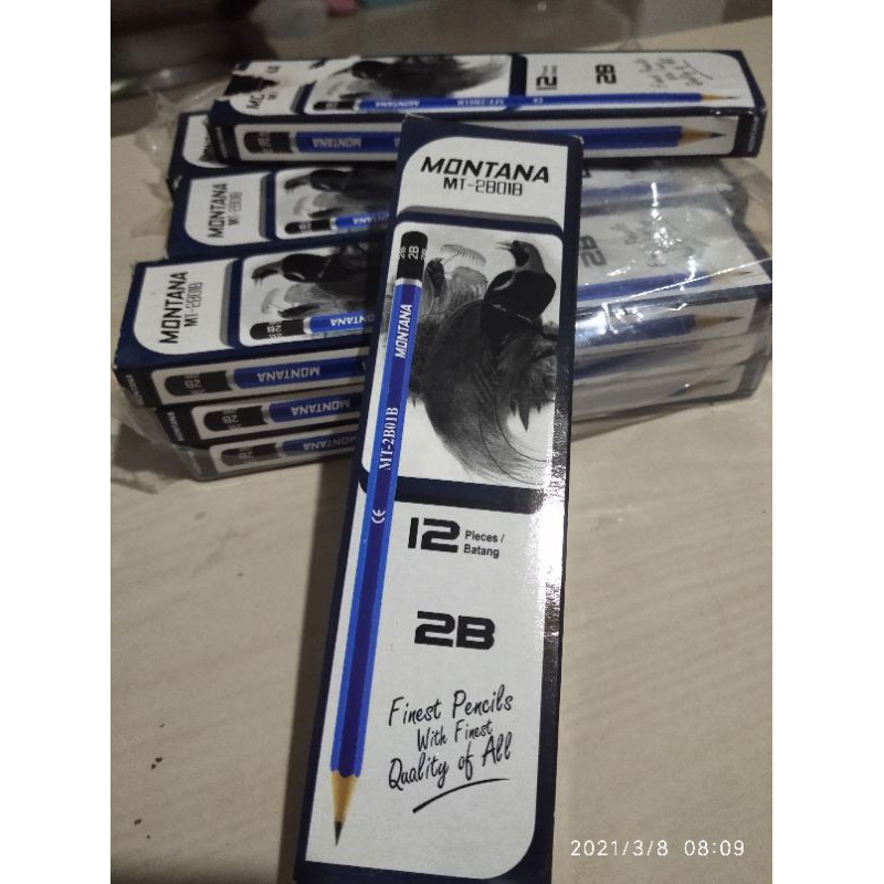 Jual Pensil 2B Montana (12 Pcs) | Shopee Indonesia