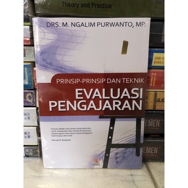 Jual Buku Prinsip Prinsip Dan Teknik Evaluasi Pengajaran Ngalim