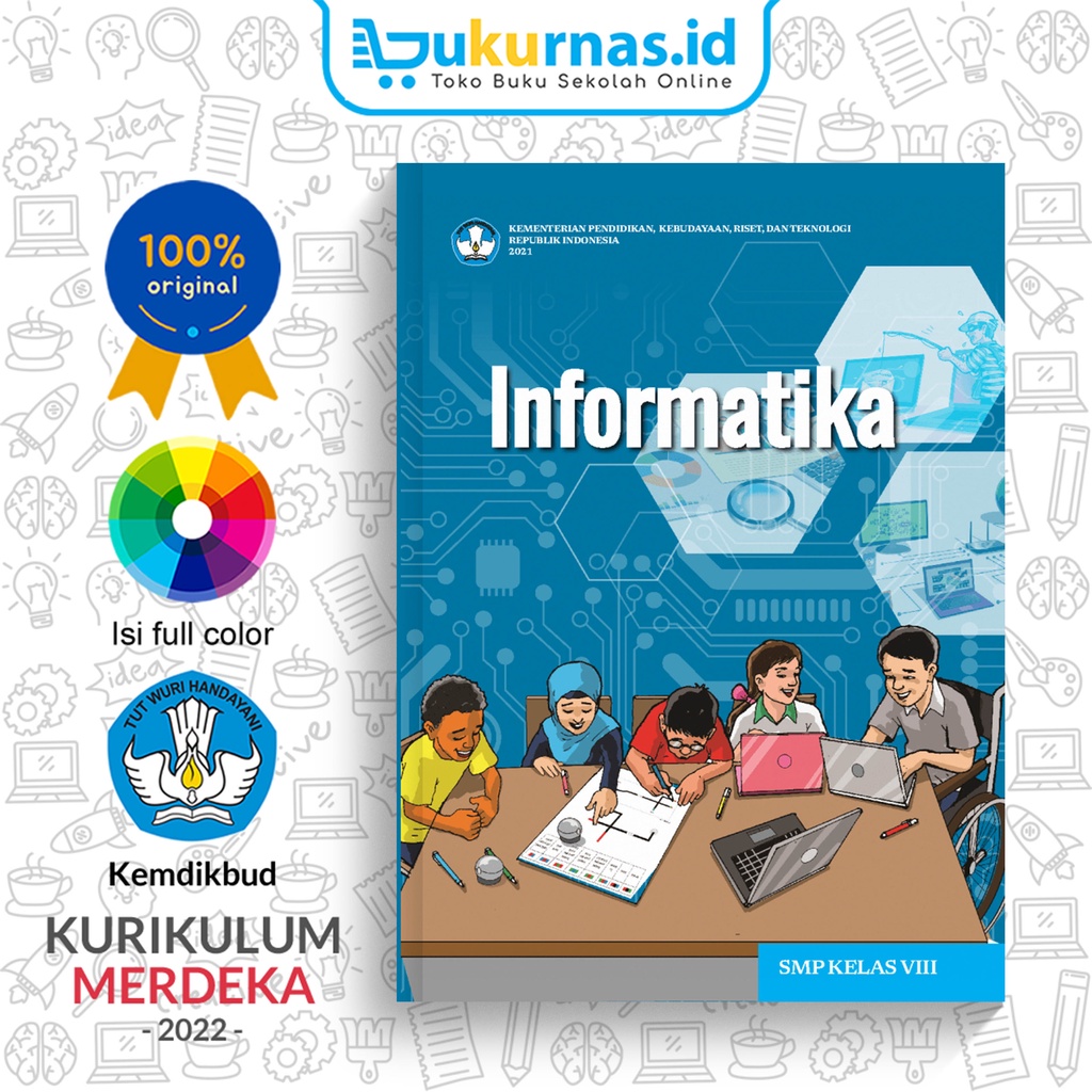 Jual Buku Informatika SMP/MTS Kelas 8 K-Merdeka Sekolah Penggerak ...