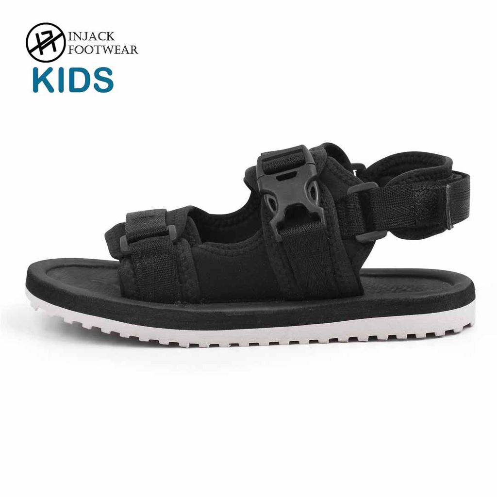 Jual Injack Kids - Sandal Gunung Anak Unisex Cewek Cowok Nura Black ...