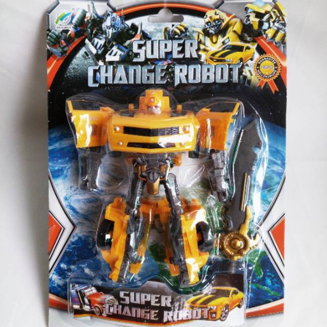 Jual SUPER CHANGE Robot Ranger Transformer Berubah Mobil Seperti Tobot ...