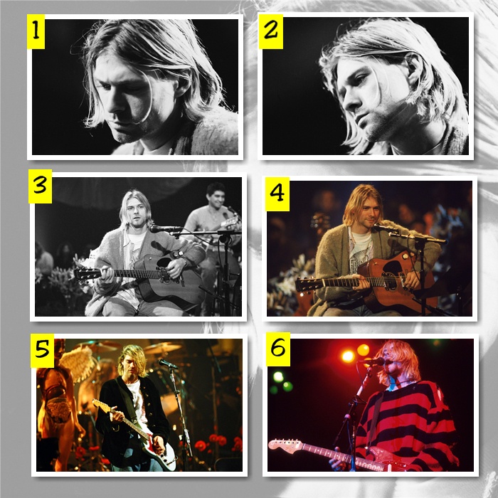 Jual Poster Kurt Cobain Nirvana musik band hiasan dinding aesthetic ...