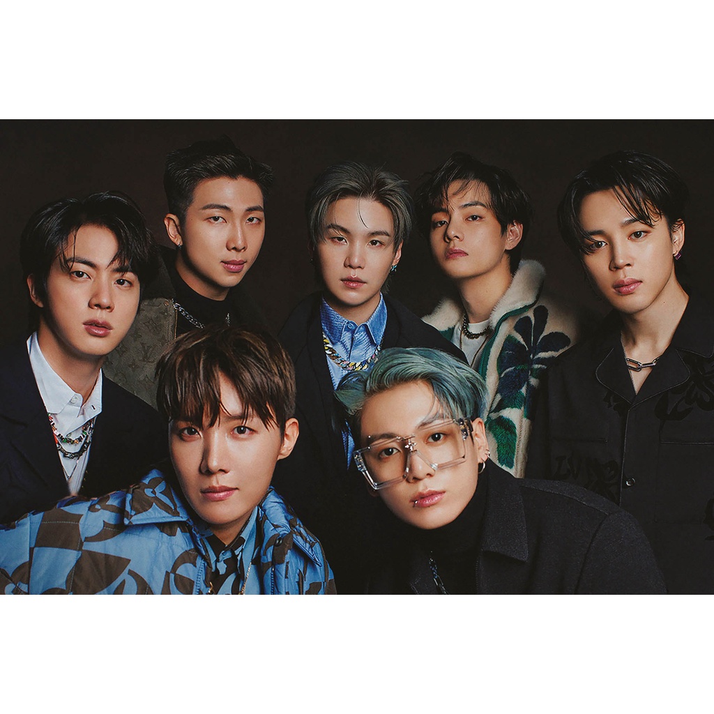 Jual PO 7-12 HARI - KATALOG POSTER KAIN BTS 100X150 CM FABRIC