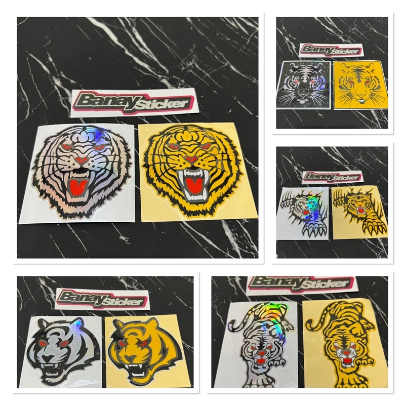 Jual STICKER MACAN HARIMAU STICKER KEPALA MACAN HARIMAU CUTTING ...