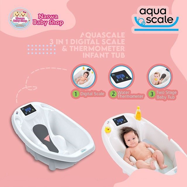 Bak mandi best sale bayi aqua scale