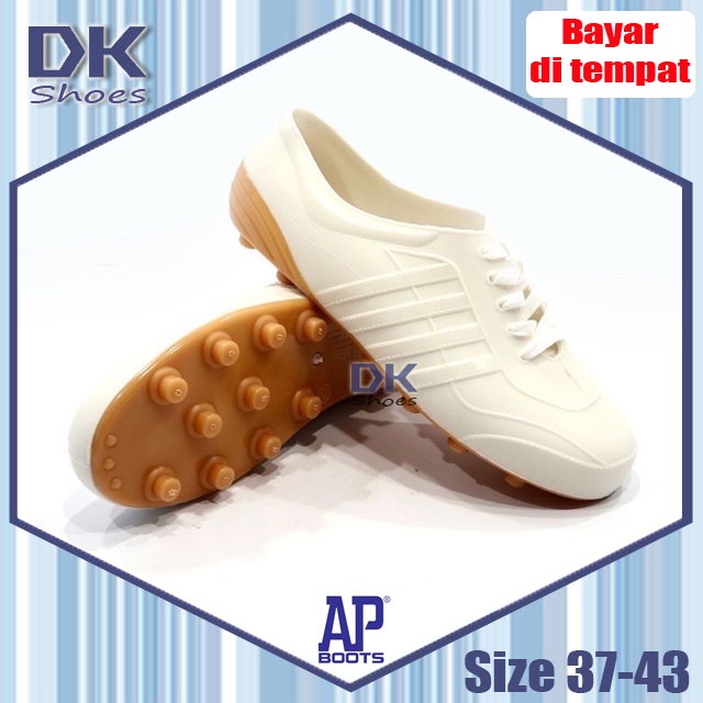 Jual AP 969 Putih Pentil 37-43 / Sepatu Pool Bola Tani Kebun Outdoor ...