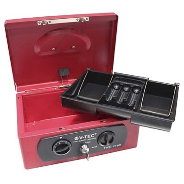 Jual V-TEC CASH BOX VT-869 360 X 250 X 150MM | Shopee Indonesia
