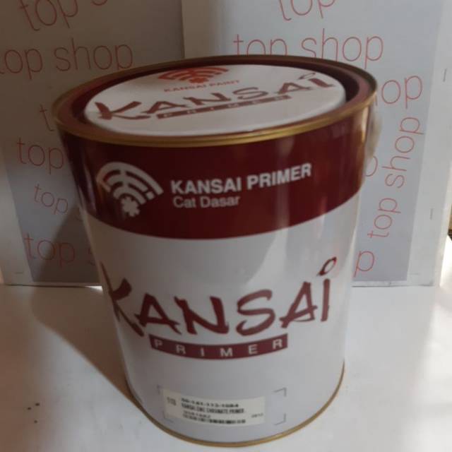 Jual CAT ZINC CHROMATE KANSAI PRIMER/CAT DASAR/CAT MENI WARNA HIJAU