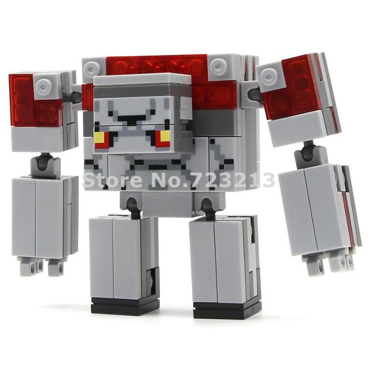 Jual Lego Minecraft Redstone Golem Big Minifigure Hero Mine craft Steve ...