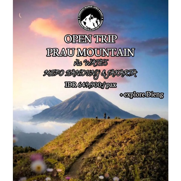 Jual Open Trip Prau Eksplore Dieng Shopee Indonesia