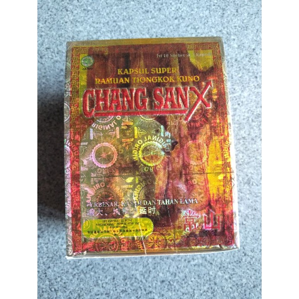 Jual Kapsul Chang San X Original Penunjang Stamina Pria Dewasa Shopee Indonesia