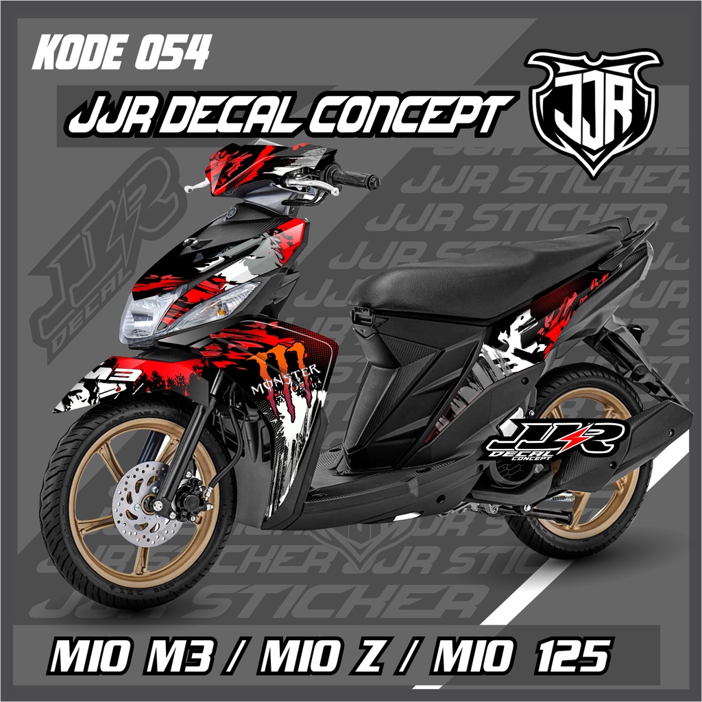 Jual STIKER FULL BODY YAMAHA MIO M3-MIO Z-MIO 125 ROAD RACE KEREN KODE ...