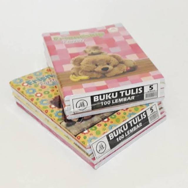 Jual Buku Tulis AA 100 lembar (5pc) | Shopee Indonesia