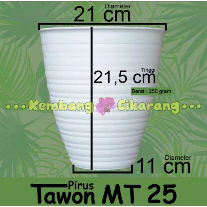 Jual Pot Bunga Tawon Tirus Mt Sp Shopee Indonesia