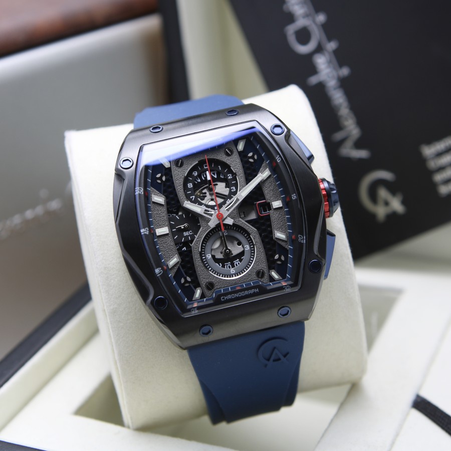 Jual JAM TANGAN ALEXANDRE CHRISTIE AC 6608 KARET PRIA ORIGINAL GARANSI ...