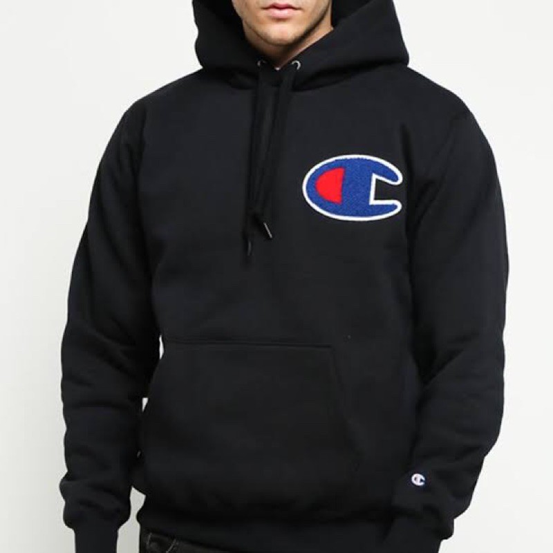 Hoodie champion logo best sale