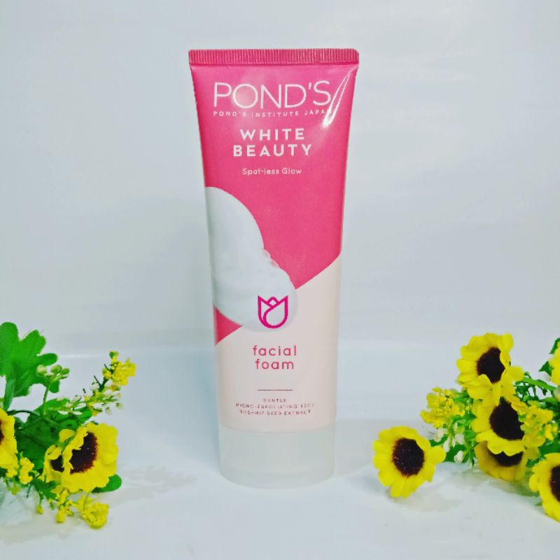 Jual Ponds White Beauty Facial Foam 100gr | Shopee Indonesia