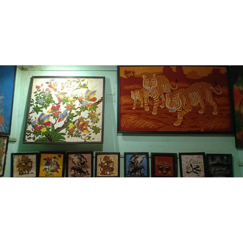 Jual Lukisan Batik Rama Shinta 30x30 dan frem | Shopee Indonesia