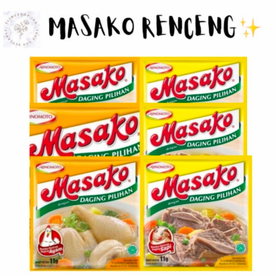 Jual Masako Rasa Ayam Isi 12 Sachet x8,5 gr | Shopee Indonesia
