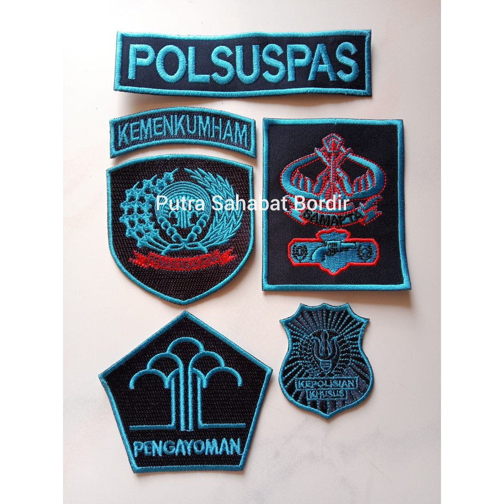 Jual 1 Set Logo Bordir Lapas Pengayoman Pdl Shopee Indonesia