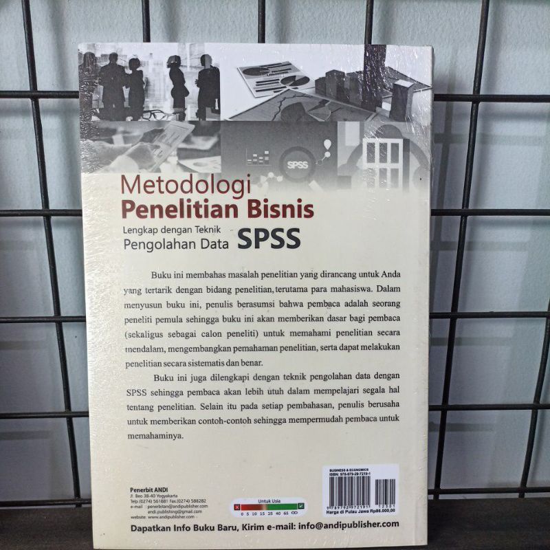 Jual [termurah] buku metodologi penelitian bisnis lengkap dengan teknik ...
