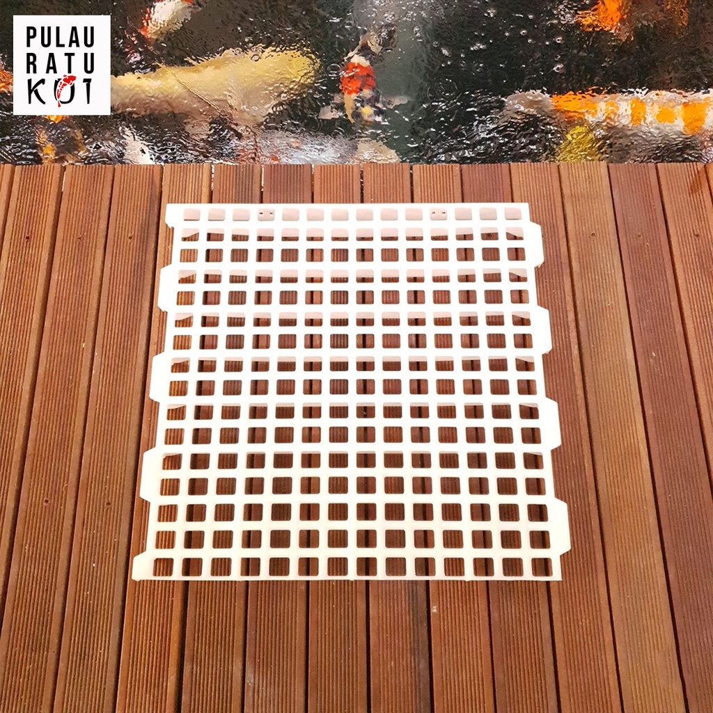 Jual Tatakan Alas Media Filter Chamber Kolam Koi 50 X 50 x 3 cm Shopee Indonesia