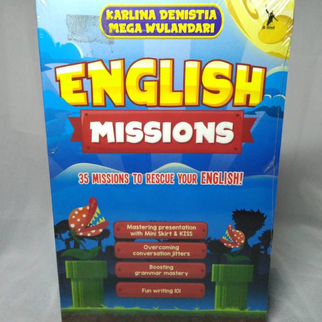 Jual BUKU ENGLISH MISSION OLEH KARLINA KUNING | Shopee Indonesia