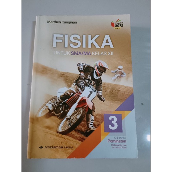 Jual BUKU FISIKA SMA KELAS 12 KELOMPOK PEMINATAN ERLANGGA | Shopee ...