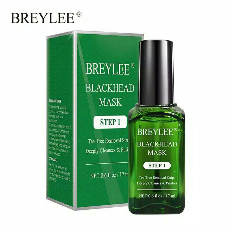 Jual Breylee Blackhead Remove Nose Mask Serum Step 1 17ml Shopee