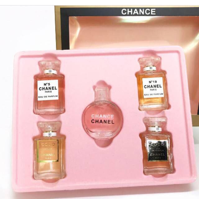 Parfum ChanXl Chance 5 in 1 set