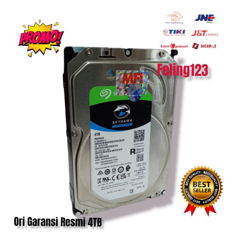 Jual Hdd Mfi Tb Seageta Skyhawk Hard Disk Cctv Tb Garansi Resmi