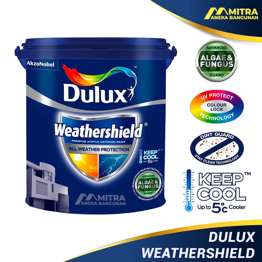 Jual Dulux Weathershield Cat Tembok Dulux Exterior Cat Dinding Luar