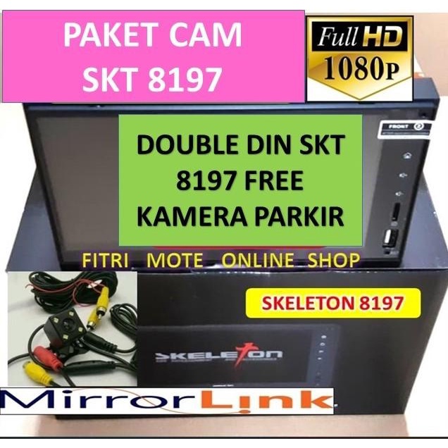 Jual SKT 8197 DOBLE DIN MIRROR LINK | Shopee Indonesia