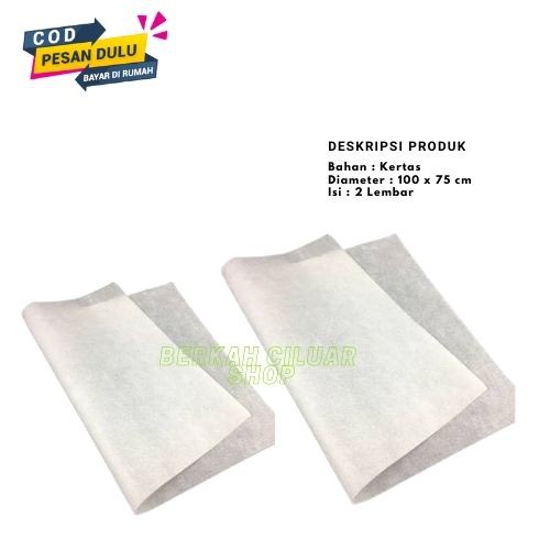 Jual Kertas Roti Baking Paper / Wrapping Paper Foodgrade - isi 2 Lembar ...