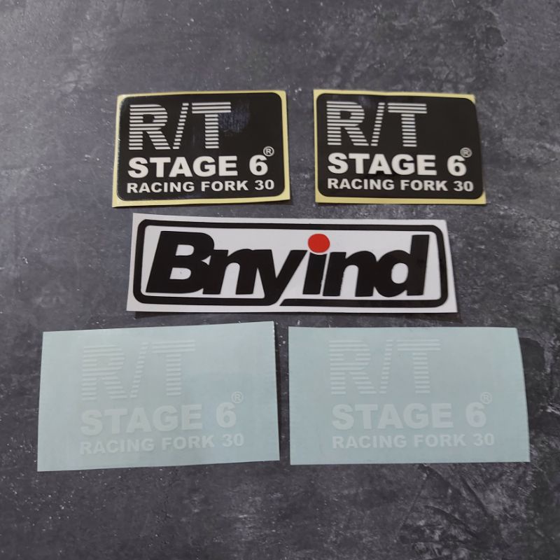 Jual STICKER SHOCK DEPAN RT STAGE 6 | Shopee Indonesia