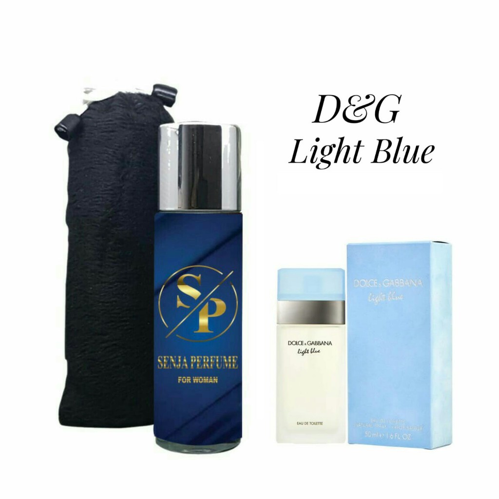 Parfum D G LIGHT BLUE Parfum Perempuan Parfum Wanita Aroma Tahan lama DIJAMIN non Alkohol