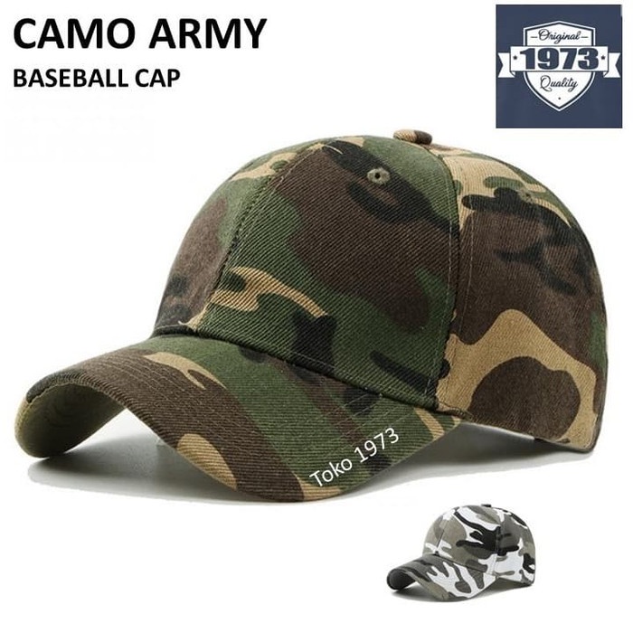Jual e140eed Baseball Cap Camouflage Camo Army Cap Cutdoor Cap Topi ...