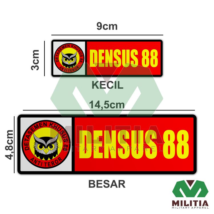 Jual Stiker Densus 88 Polisi | Shopee Indonesia