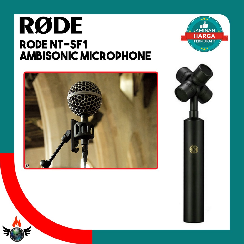 Jual RODE NT-SF1 / NTSF1 AMBISONIC MICROPHONE | Shopee Indonesia