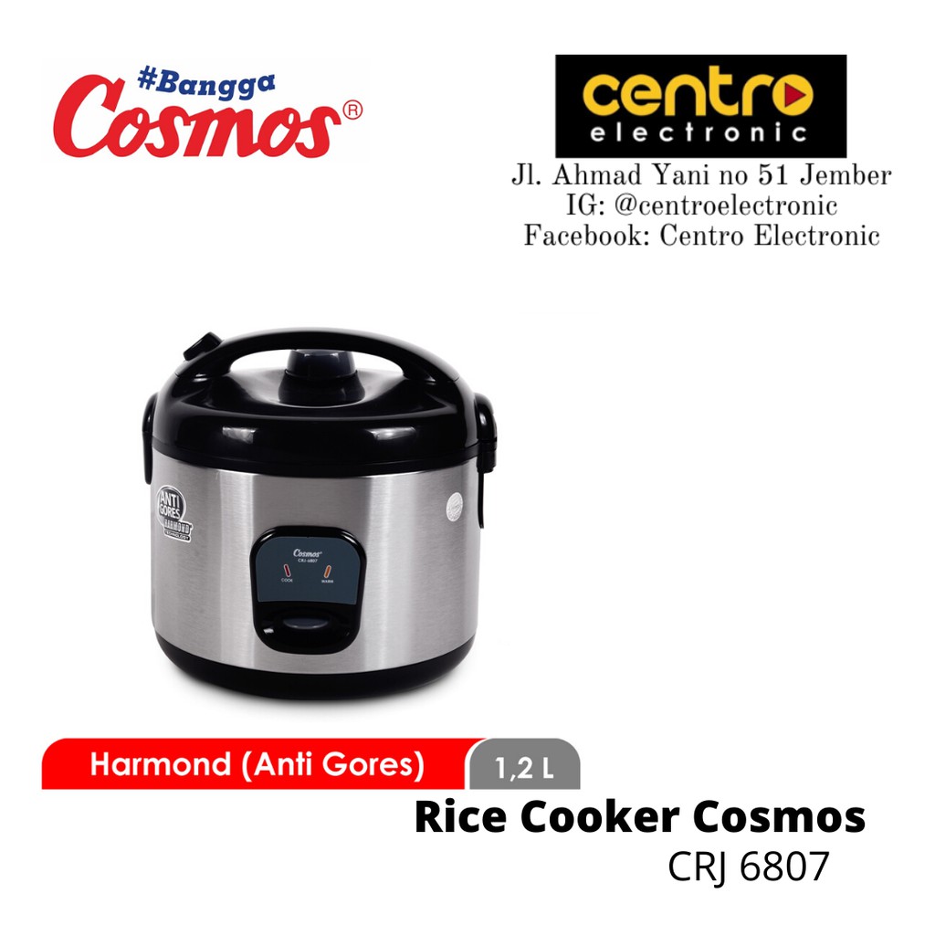 Jual COSMOS RICE COOKER CRJ6807 | Shopee Indonesia