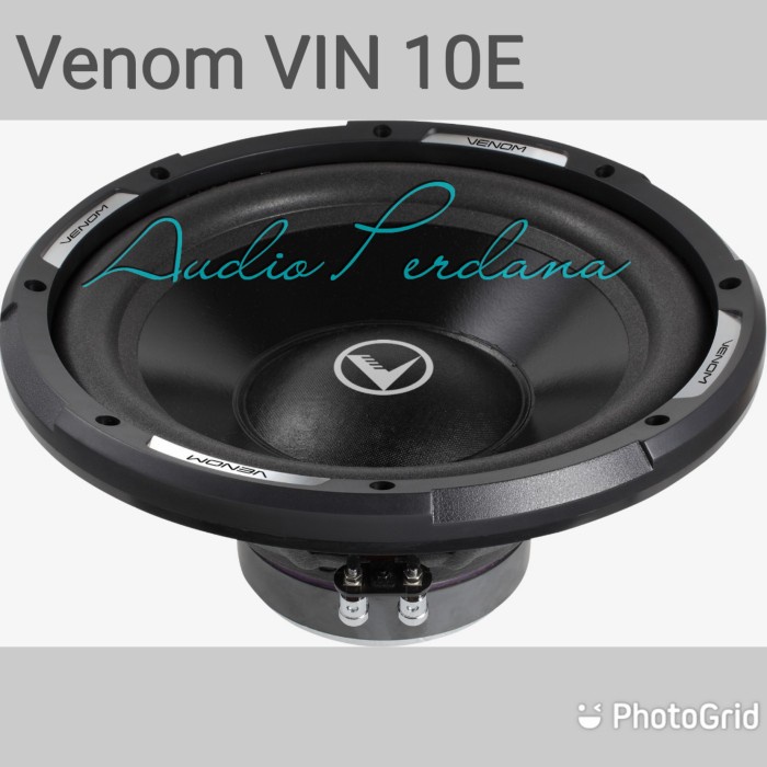 Jual Jual Subwoofer Venom Inferno Vin E Pasif Inch Resmi Shopee