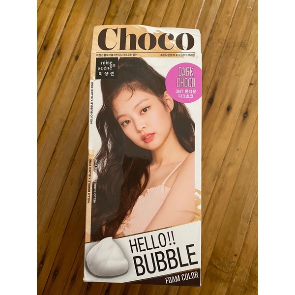Jual Mise en scene Hello Bubble Hair Color in Choco Korea Shopee