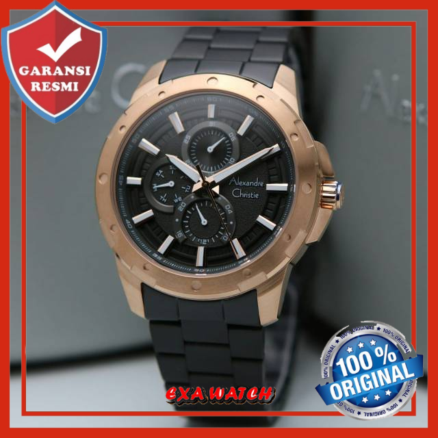 Jual Jam Tangan Pria Alexandre Christie Original Jam Cowok Garansi