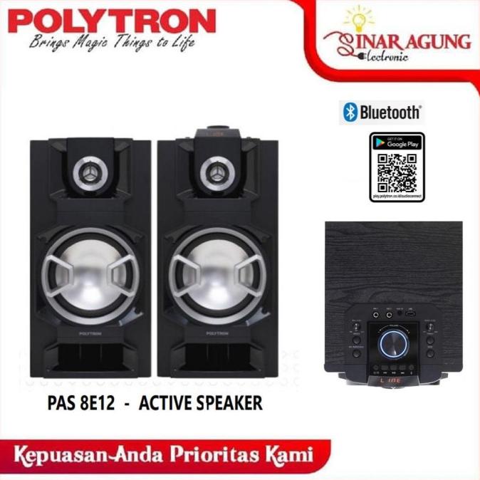 Jual Polytron Speaker Active Pas E Pas E Bluetooth Resmi