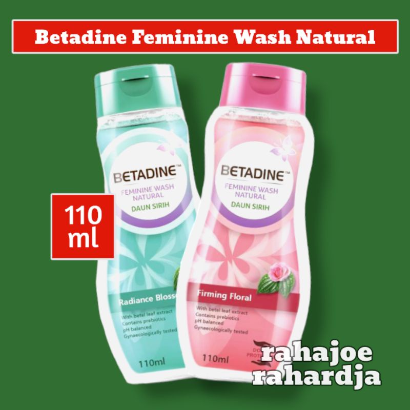 Jual Betadine Feminine Wash Daun Sirih 110ml Shopee Indonesia