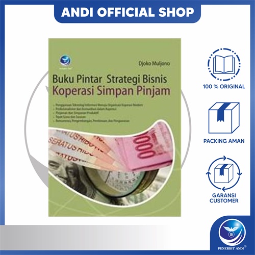 Jual Penerbit Andi -Buku Pintar Strategi Bisnis Koperasi Simpan Pinjam ...